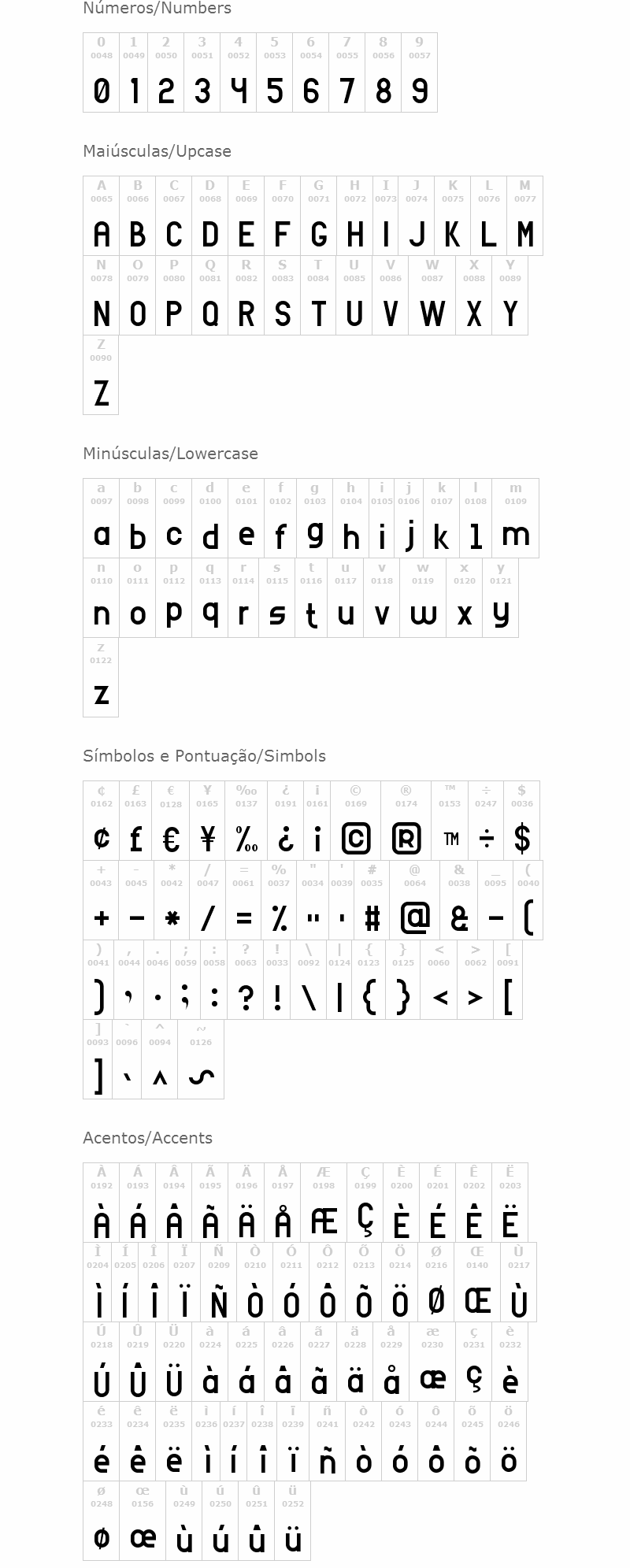 Arial Narrow 7