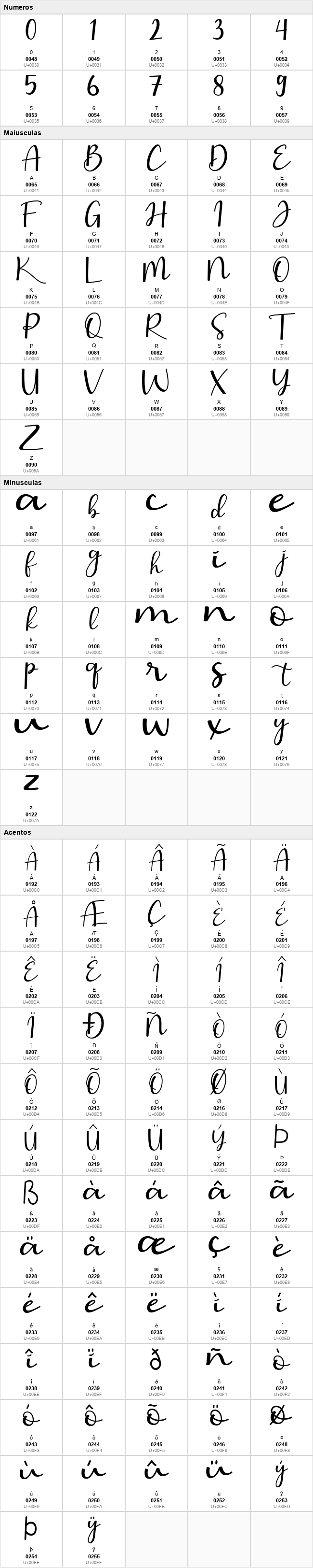Barbara Calligraphy