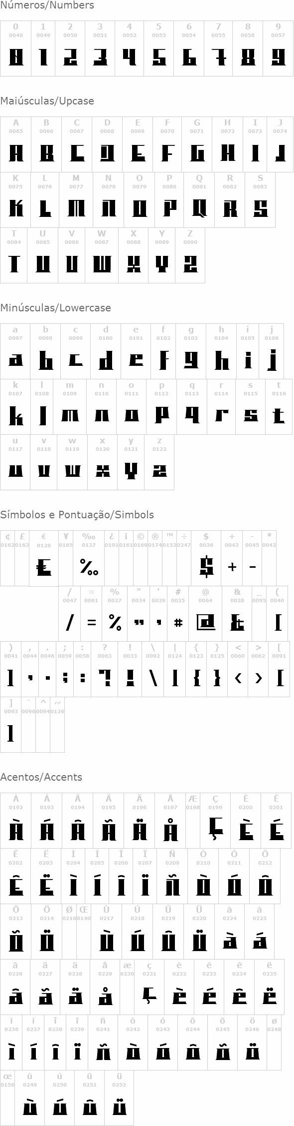 Blocko Typeface