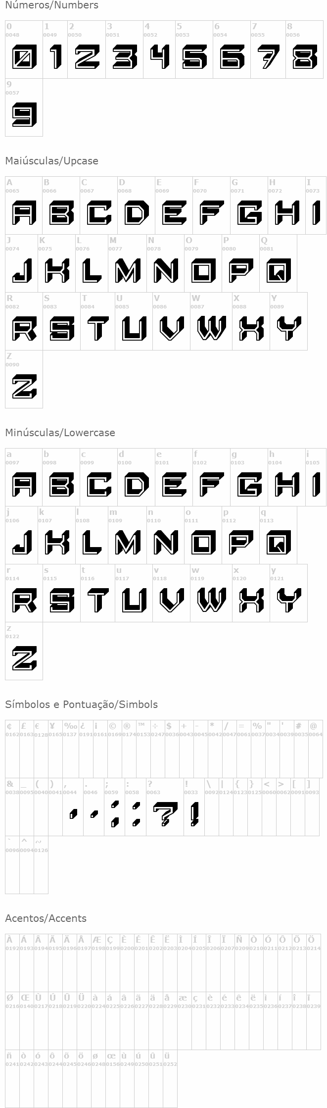 Blocky Letters