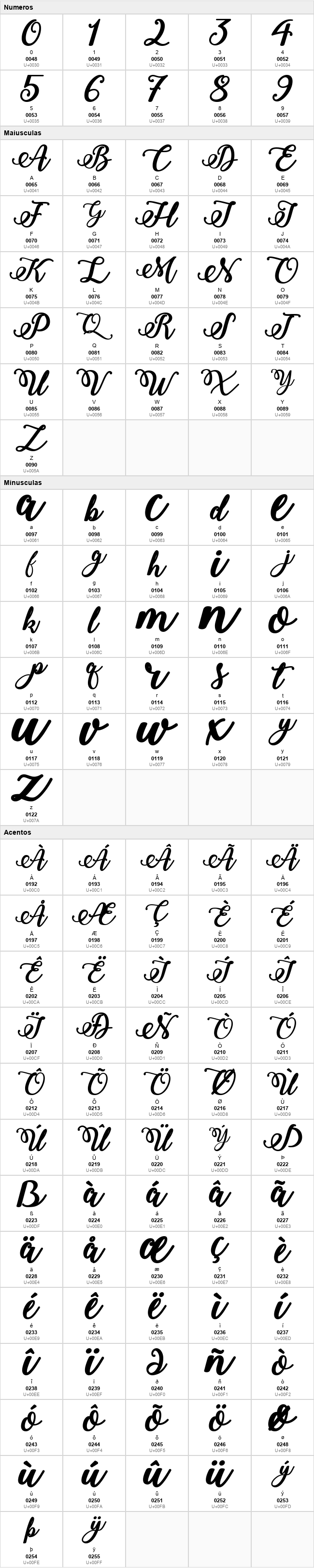 Bold & Stylish Calligraphy