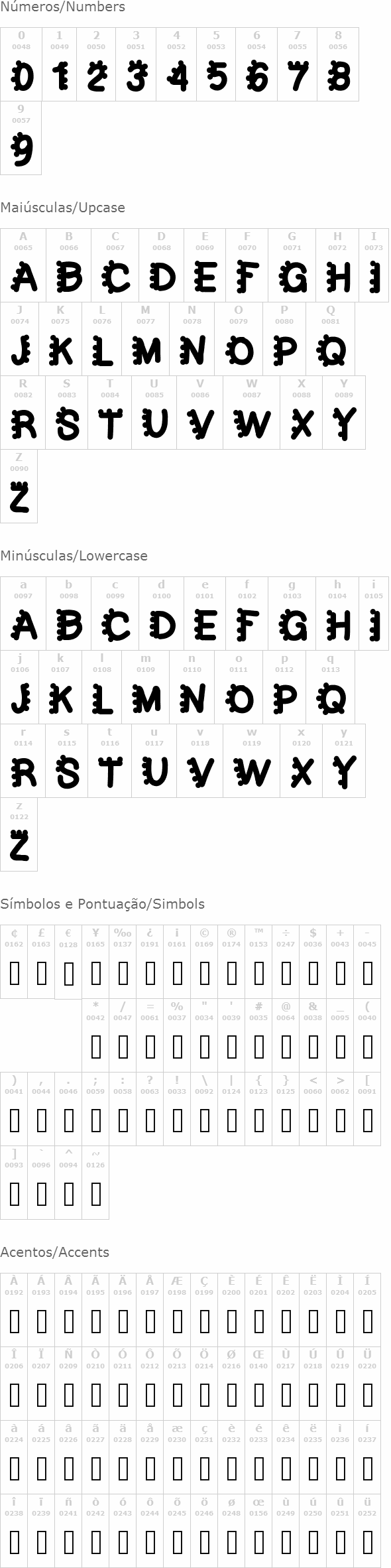 Bubblefont