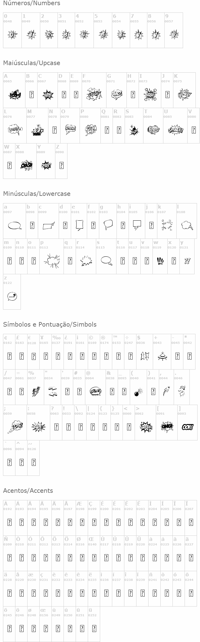 Comic Boom Elements