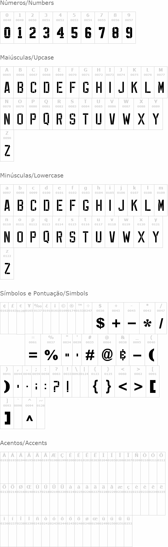 EXP Font