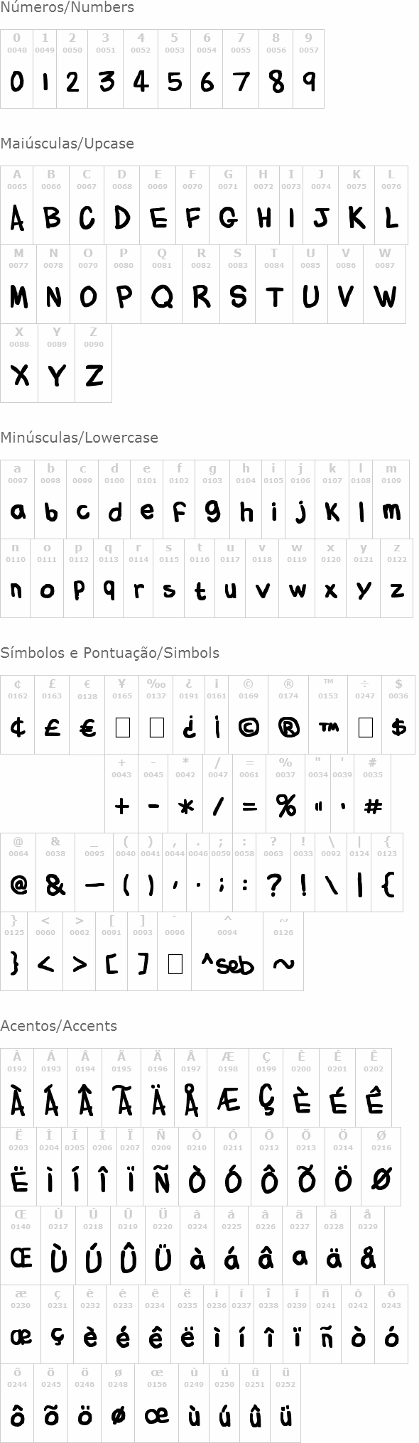 Flabby Bums Handwriting