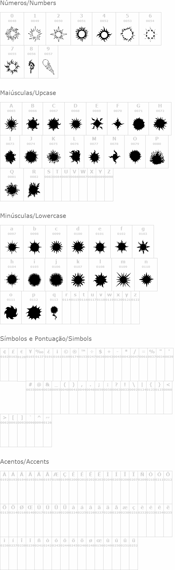 Flaming Stars e Splatters