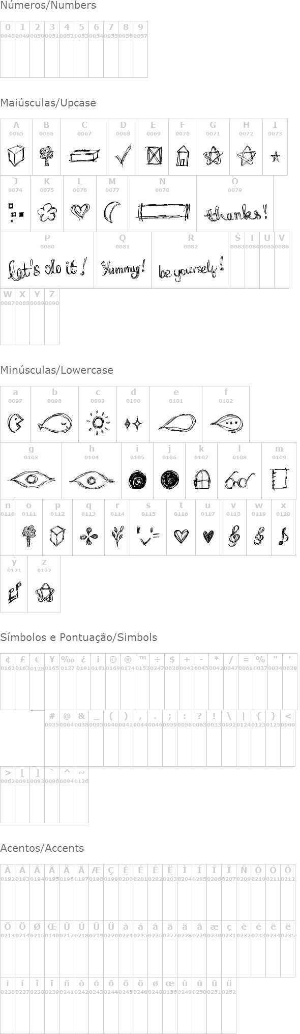 Go around the books - Symbols