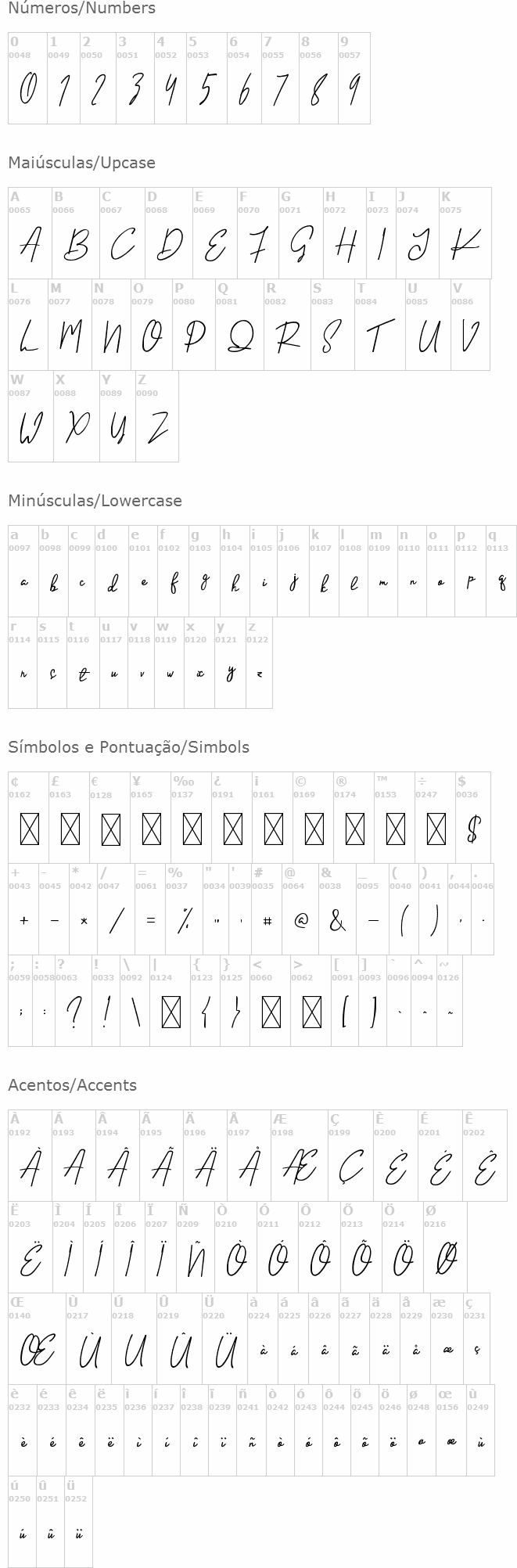 Handletter Signature