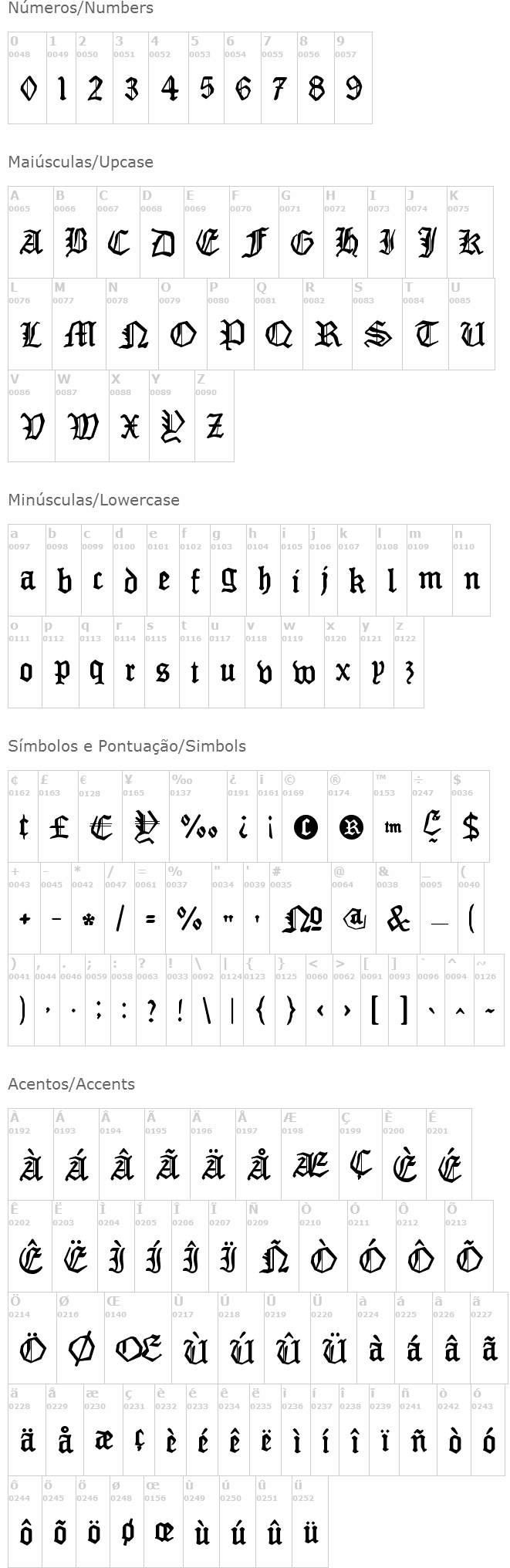 Mon Amour Fraktur Broken