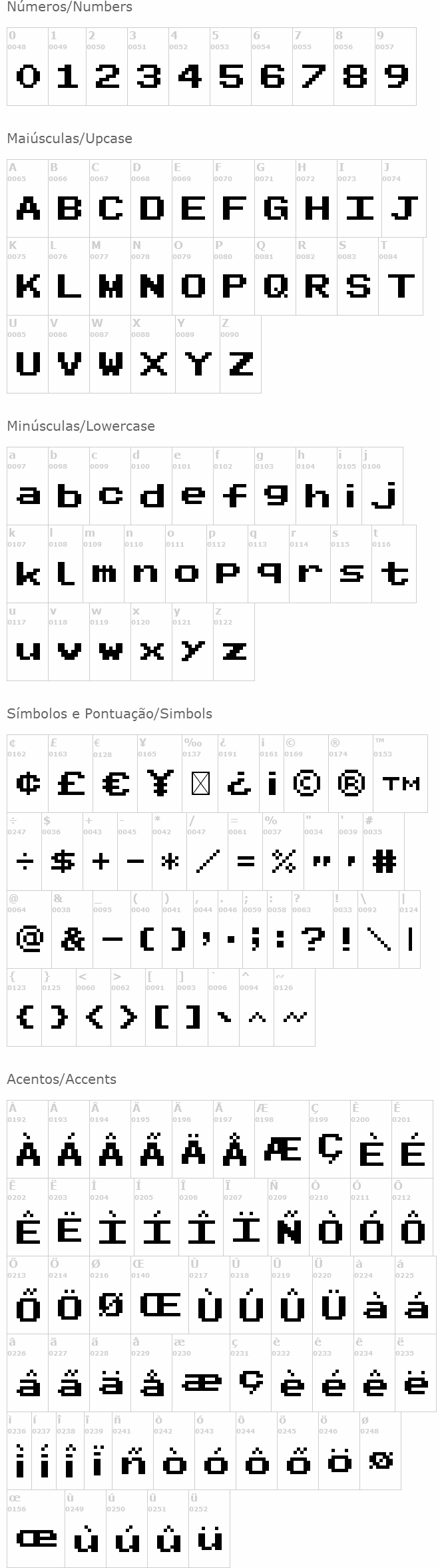 Pixel Sans Serif
