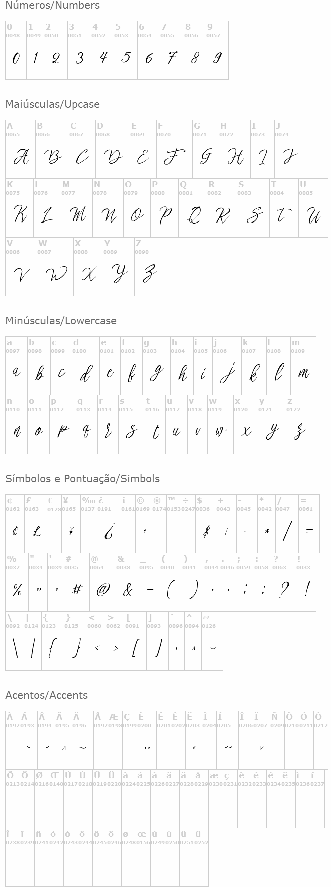 Stefhanie Typeface