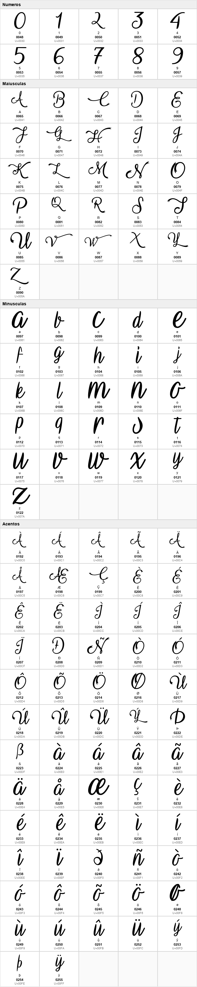 Vampire Calligraphy